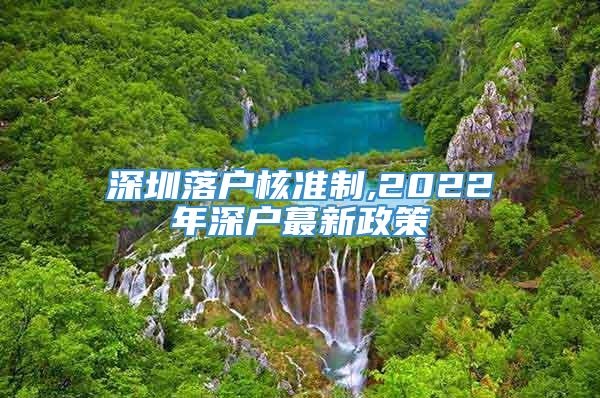 深圳落户核准制,2022年深户蕞新政策