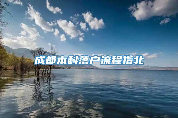 成都本科落户流程指北