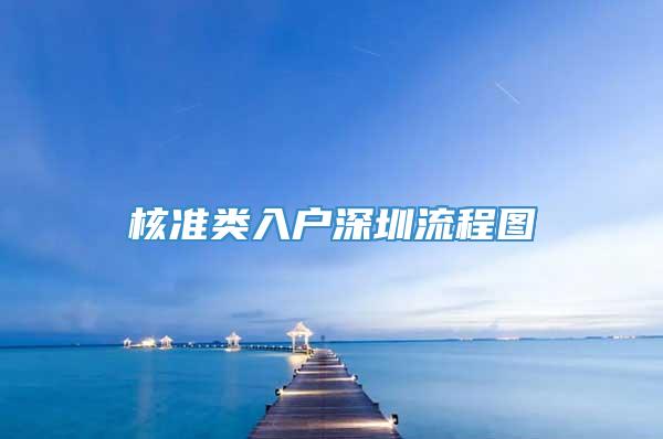 核准类入户深圳流程图