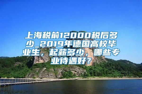 上海税前12000税后多少_2019年德国高校毕业生，起薪多少，哪些专业待遇好？