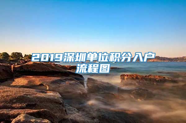 2019深圳单位积分入户流程图