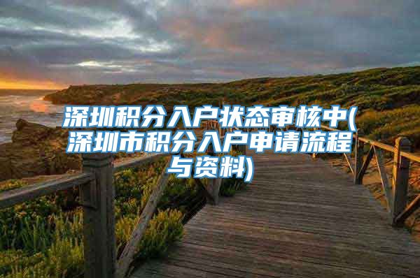 深圳积分入户状态审核中(深圳市积分入户申请流程与资料)