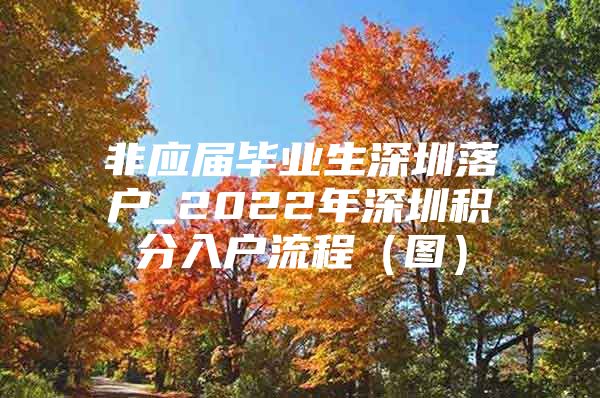 非应届毕业生深圳落户_2022年深圳积分入户流程（图）