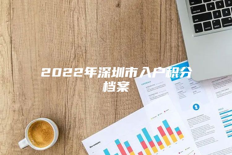 2022年深圳市入户积分档案