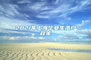 2021年上海毕业生落户政策