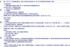 深圳积分入户人才补贴申请条件