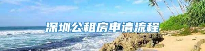 深圳公租房申请流程