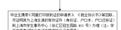 上海高校毕业生办理《就业报到证》指南