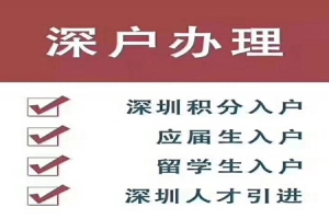 2022年深圳人才引进业务申报系统