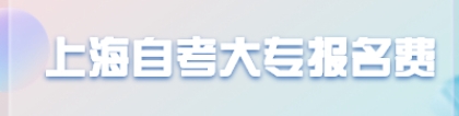 上海自考大专报名费用是如何收费的？