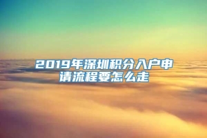2019年深圳积分入户申请流程要怎么走