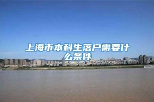 上海市本科生落户需要什么条件